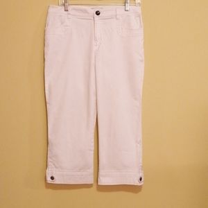 Parkhurst Ladies white capris, size:10
